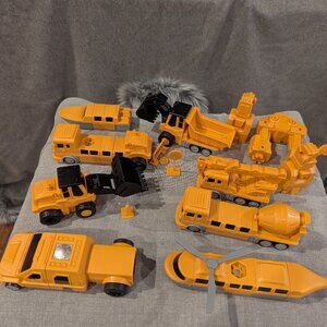 Magnetic adaptable car robotic scientific toys